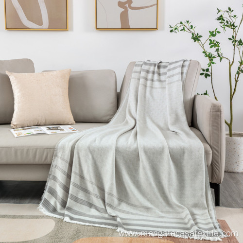 Summer lightweight throw blankets